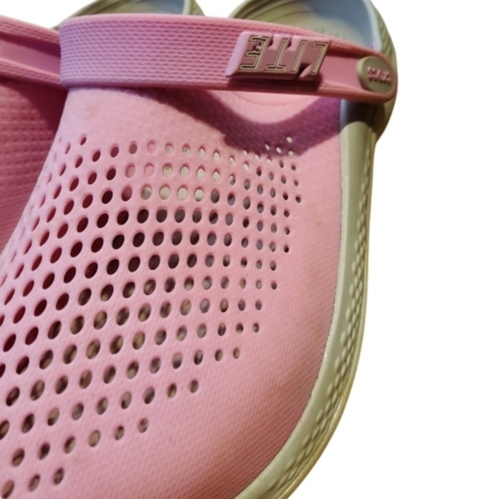 Crocs Unisex Literide 360 Clogs Pink SZ 12 Men